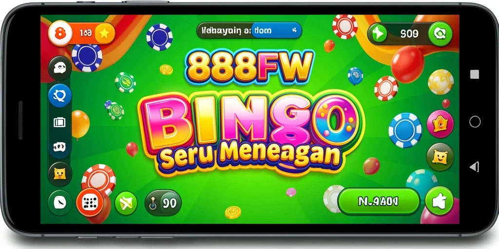 Gambaran gameplay seru 888FW dengan pemain bersemangat.