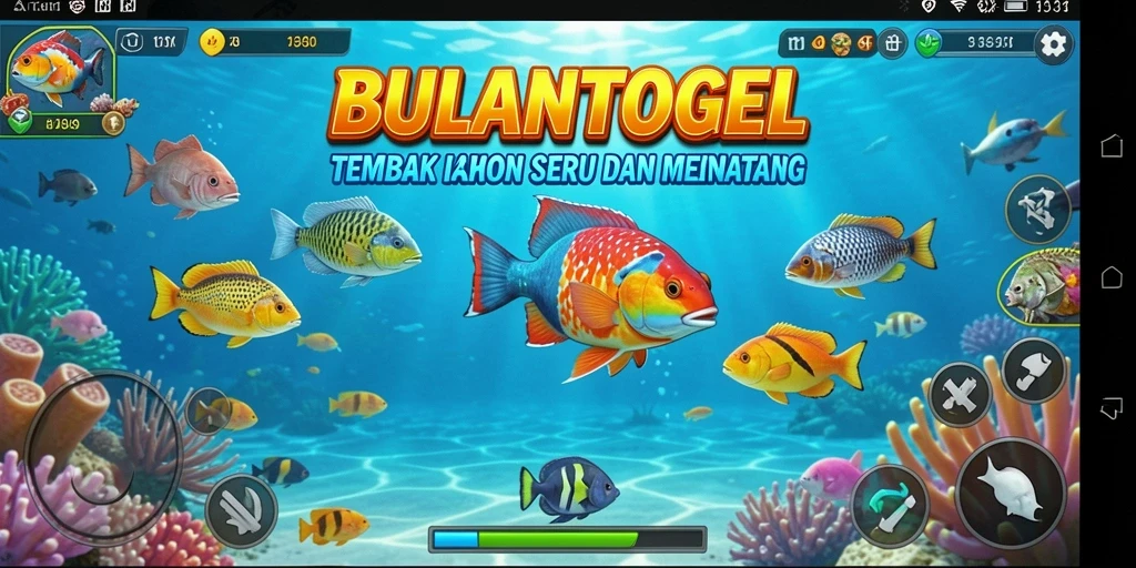Gameplay seru dengan grafis menawan dari BULANTOGEL.