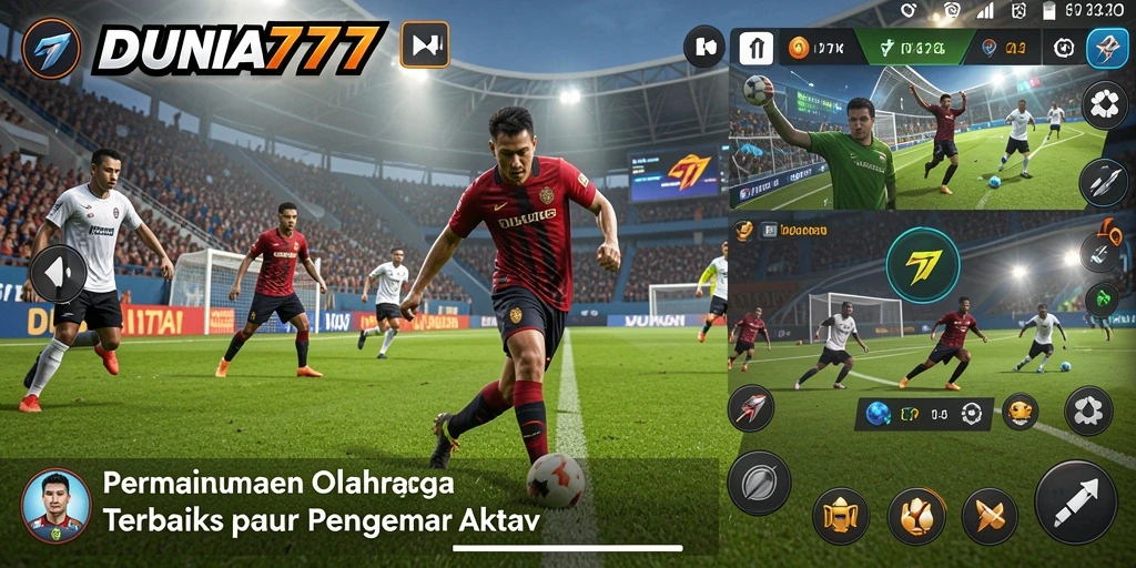 Gameplay seru dalam DUNIA777 yang menyajikan berbagai olahraga.