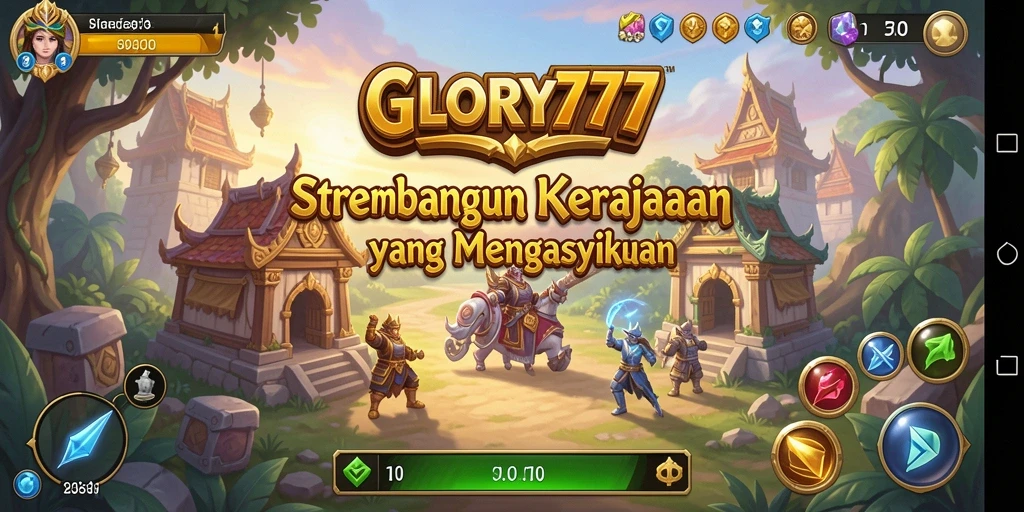 Tampilan gameplay mendebarkan dalam GLORY777 dengan strategi cerdas.