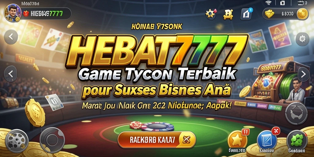 Tampilan gameplay HEBAT777 yang menakjubkan dan penuh strategi.