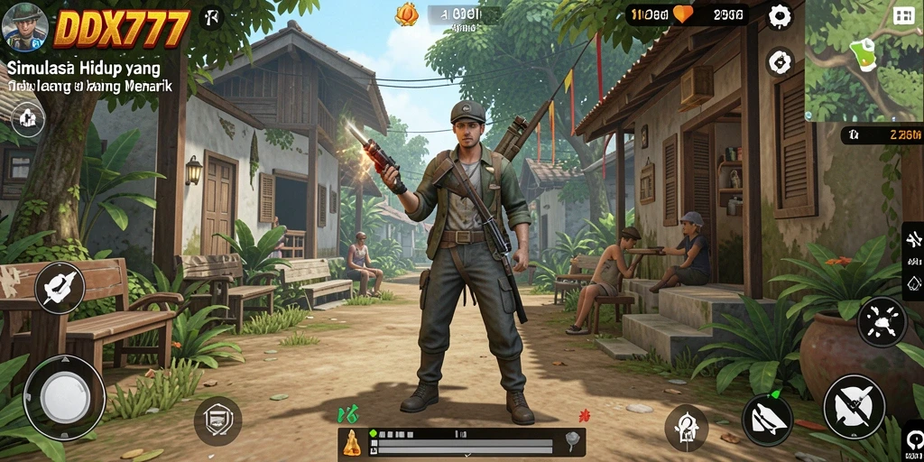Tangkapan layar gameplay IDX777 dengan pengalaman simulasi yang menarik.