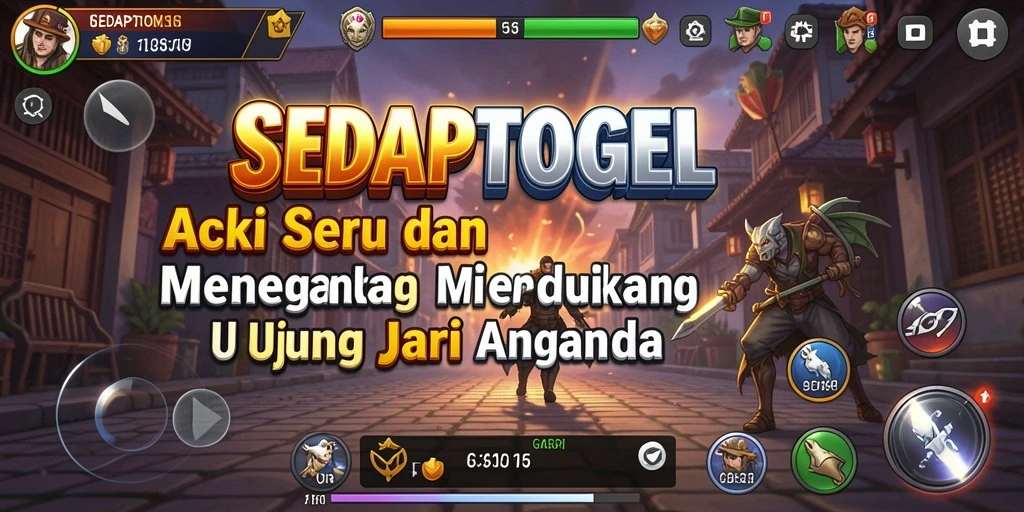 Tampilan gameplay SEDAPTOGEL yang penuh aksi dan adrenalin.
