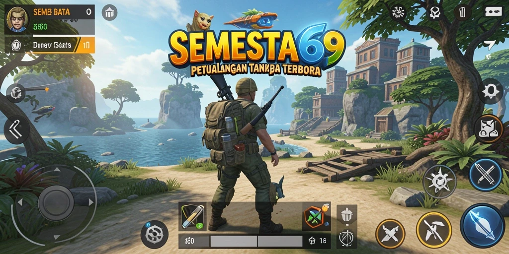 Tampilan screenshot SEMESTA69 yang menunjukkan keindahan dunia terbuka.
